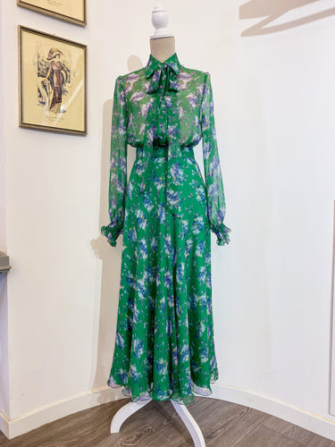 Gonna chiffon doppiato - Taglia 40
