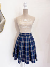 Carica l&#39;immagine nel visualizzatore di Gallery, Minigonna a pieghe tartan - Taglia 42