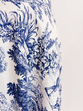 Load image into Gallery viewer, Gonna Toile de Jouy blu - Taglia 42