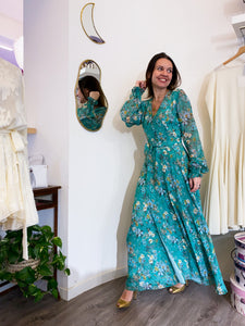 Abito lungo chiffon - Taglia 42