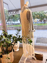 Load image into Gallery viewer, Gilet macrame frange