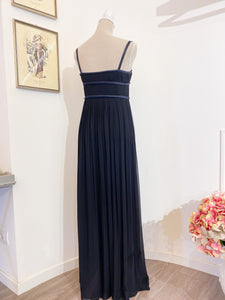 Long pleated dress + bolero - Size 40