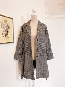 Cappotto piede de poule - Taglia 42