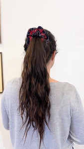 Tartan hair tie