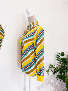 Camicia raso righe - Taglia 40/42