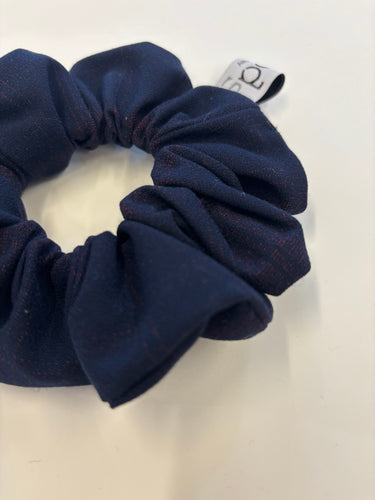 Elastico per capelli scozzese blu