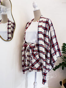 Kimono tweed- Taglia Unica