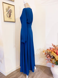 Abito blu pavone - Taglia 44