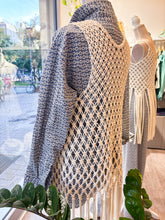 Load image into Gallery viewer, Gilet macrame frange