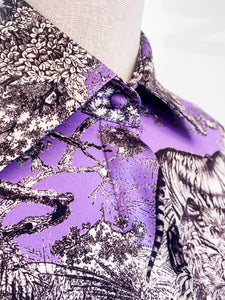 Camicia raso di seta - Taglia 42