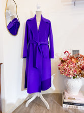 Carica l&#39;immagine nel visualizzatore di Gallery, Cappotto double - Viola