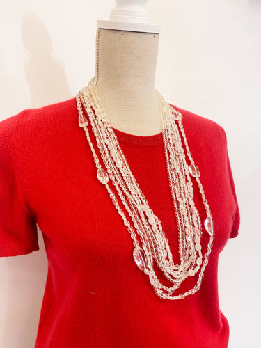 Vintage 8 strand necklace.
