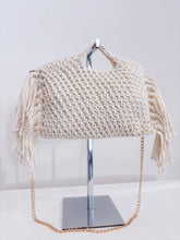 Load image into Gallery viewer, Borsa macramè frange