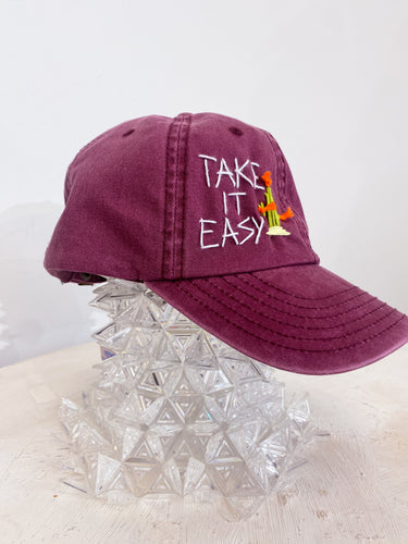 Cappellino baseball: take it easy