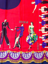 Carica l&#39;immagine nel visualizzatore di Gallery, Foulard vintage temi - 135cm