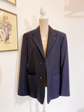 Load image into Gallery viewer, Blazer gessato - Taglia 46 R