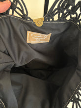 Load image into Gallery viewer, Borsa macramè nero