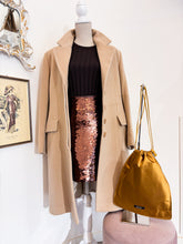 Carica l'immagine nel visualizzatore di Gallery, Minigonna Paillettes marrone Marella - Taglia M