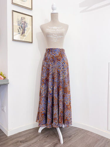Gonna chiffon doppiato - Taglia 40/42