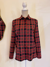 Carica l&#39;immagine nel visualizzatore di Gallery, Camicia black tartan - Taglia 42