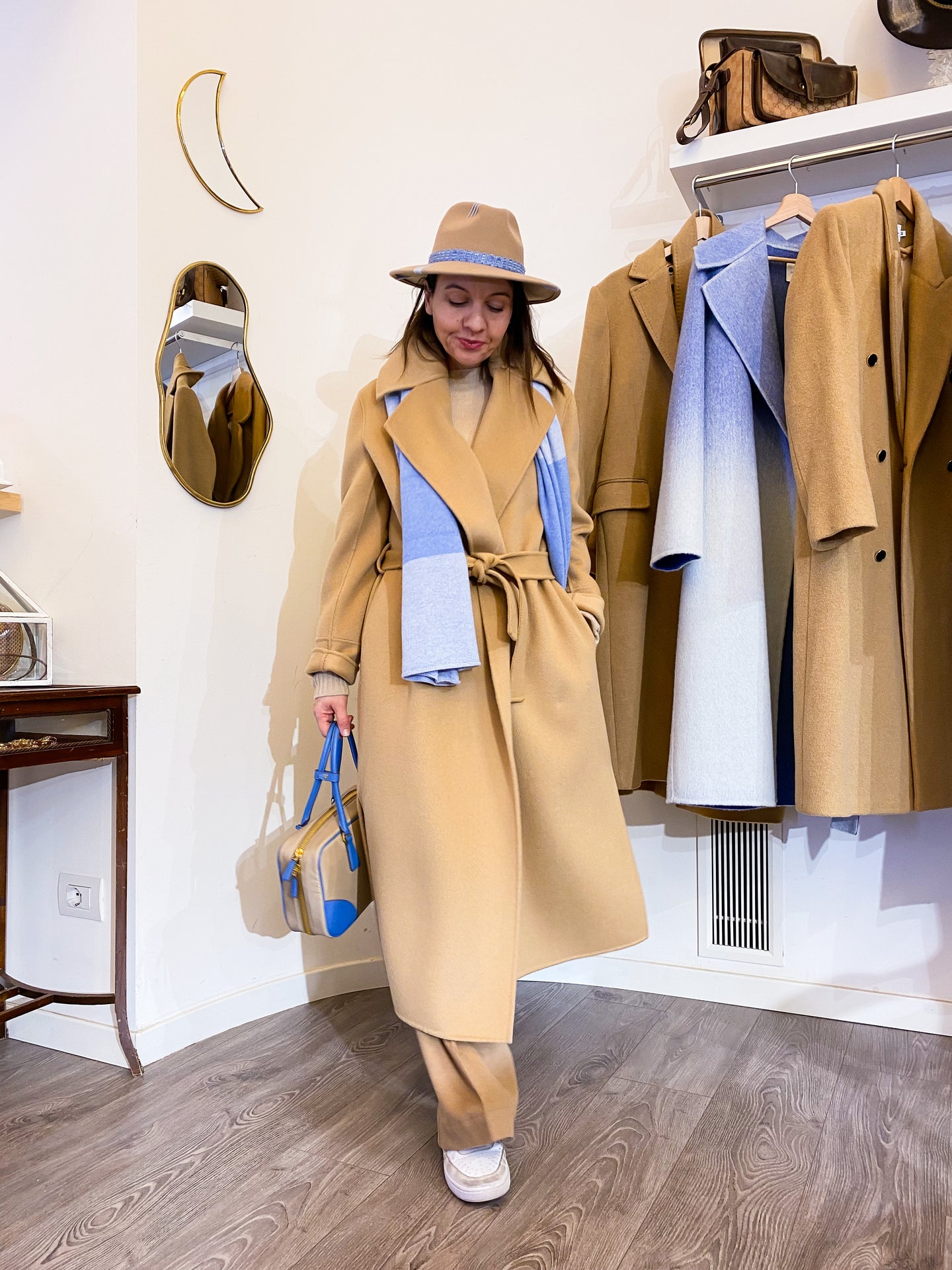 Cappotto double - Cammello