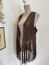 Load image into Gallery viewer, Gilet frange- Taglia unica
