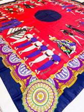 Carica l&#39;immagine nel visualizzatore di Gallery, Foulard vintage temi - 135cm