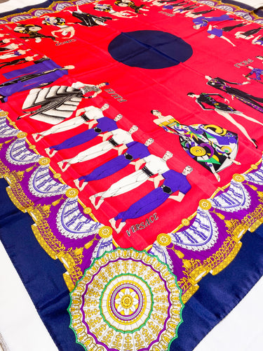 Foulard vintage temi - 135cm