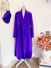 Carica l&#39;immagine nel visualizzatore di Gallery, Cappotto double - Viola