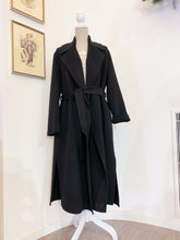 Carica l&#39;immagine nel visualizzatore di Gallery, Cappotto double - Nero