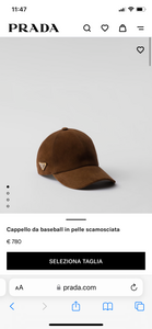 Cappellino camoscio