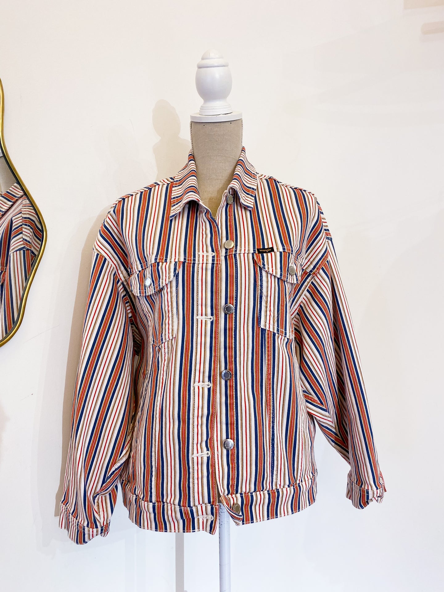 Giacca denim a righe - Taglia M