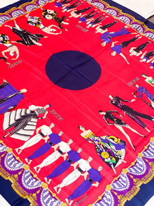 Foulard vintage temi - 135cm