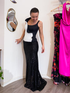 Gonna lunga paillettes - Taglia 44