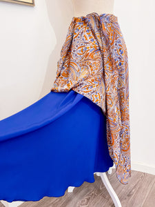 Gonna chiffon doppiato - Taglia 40/42