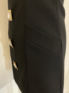 Tubino bottoni gioiello -Taglia XS