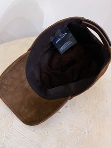 Cappellino camoscio