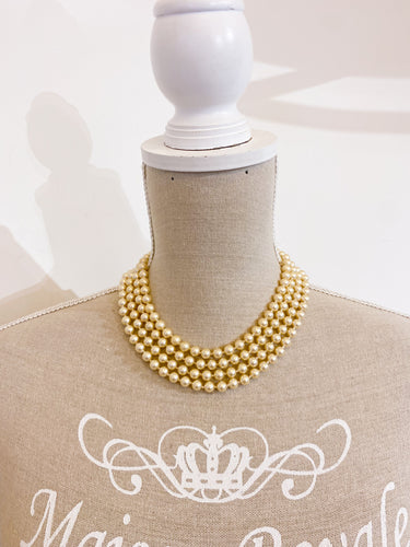 Collana 4 fili vintage