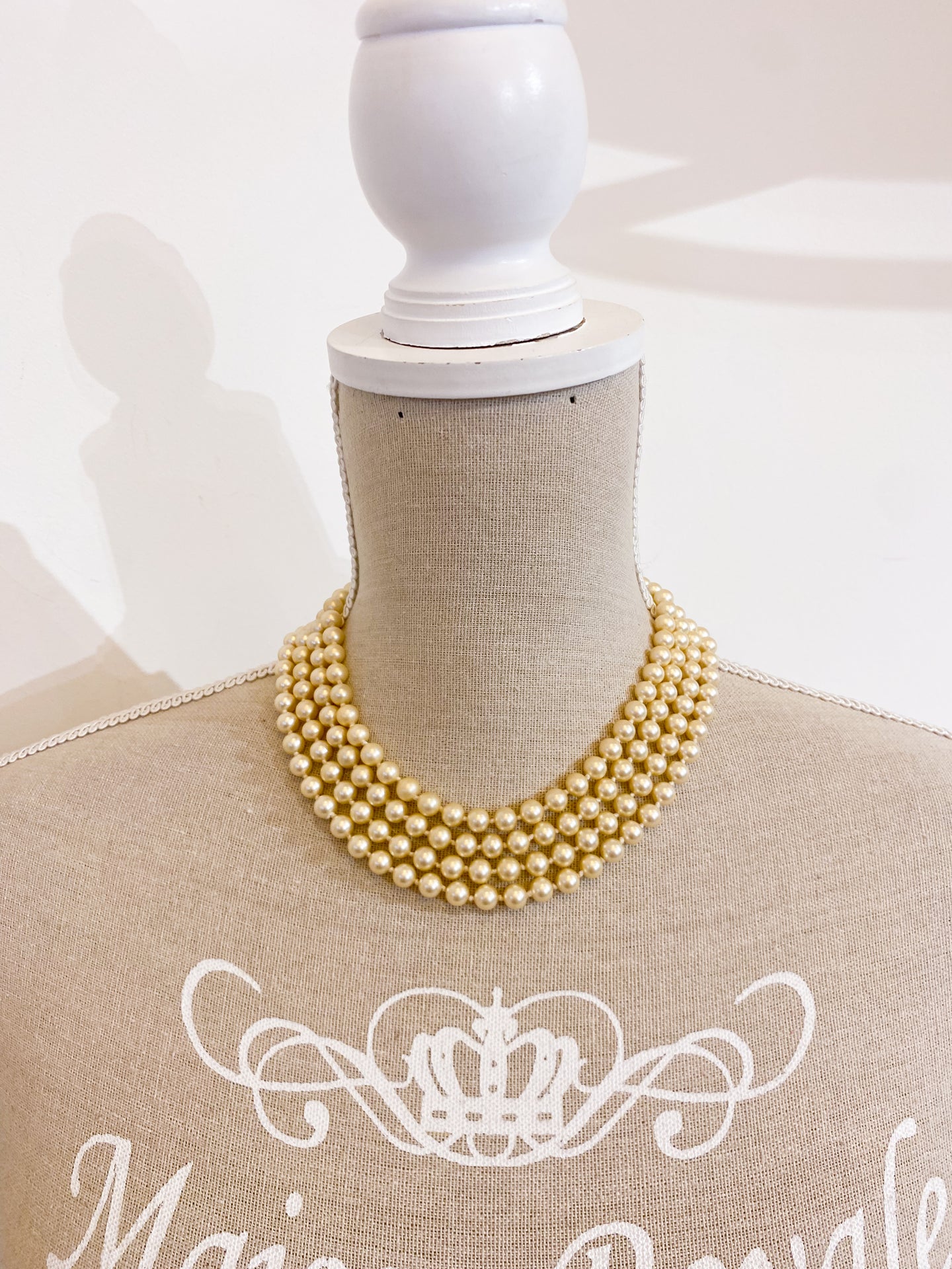 Collana 4 fili vintage