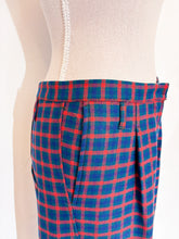Load image into Gallery viewer, Pantalone quadri Carla Saibene - Taglia 42