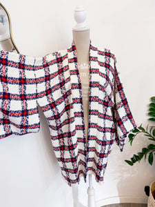 Kimono tweed- Taglia Unica