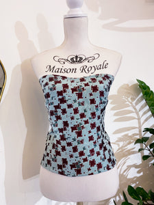 Bustier broccato - Taglia 40