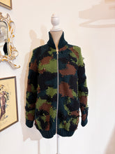 Carica l'immagine nel visualizzatore di Gallery, Cardigan miu miu camouflage- Taglia M