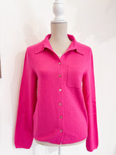Load image into Gallery viewer, Cardigan polo cachemire - Taglia 42