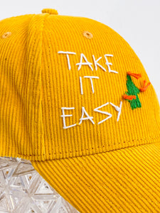 Cappellino baseball:TAKE IT EASY