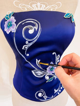 Carica l&#39;immagine nel visualizzatore di Gallery, Corsetto dipinto a mano