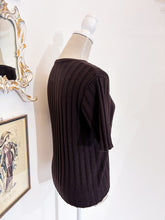 Carica l'immagine nel visualizzatore di Gallery, Maglia marrone in lana - Taglia M