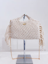 Load image into Gallery viewer, Borsa macramè frange