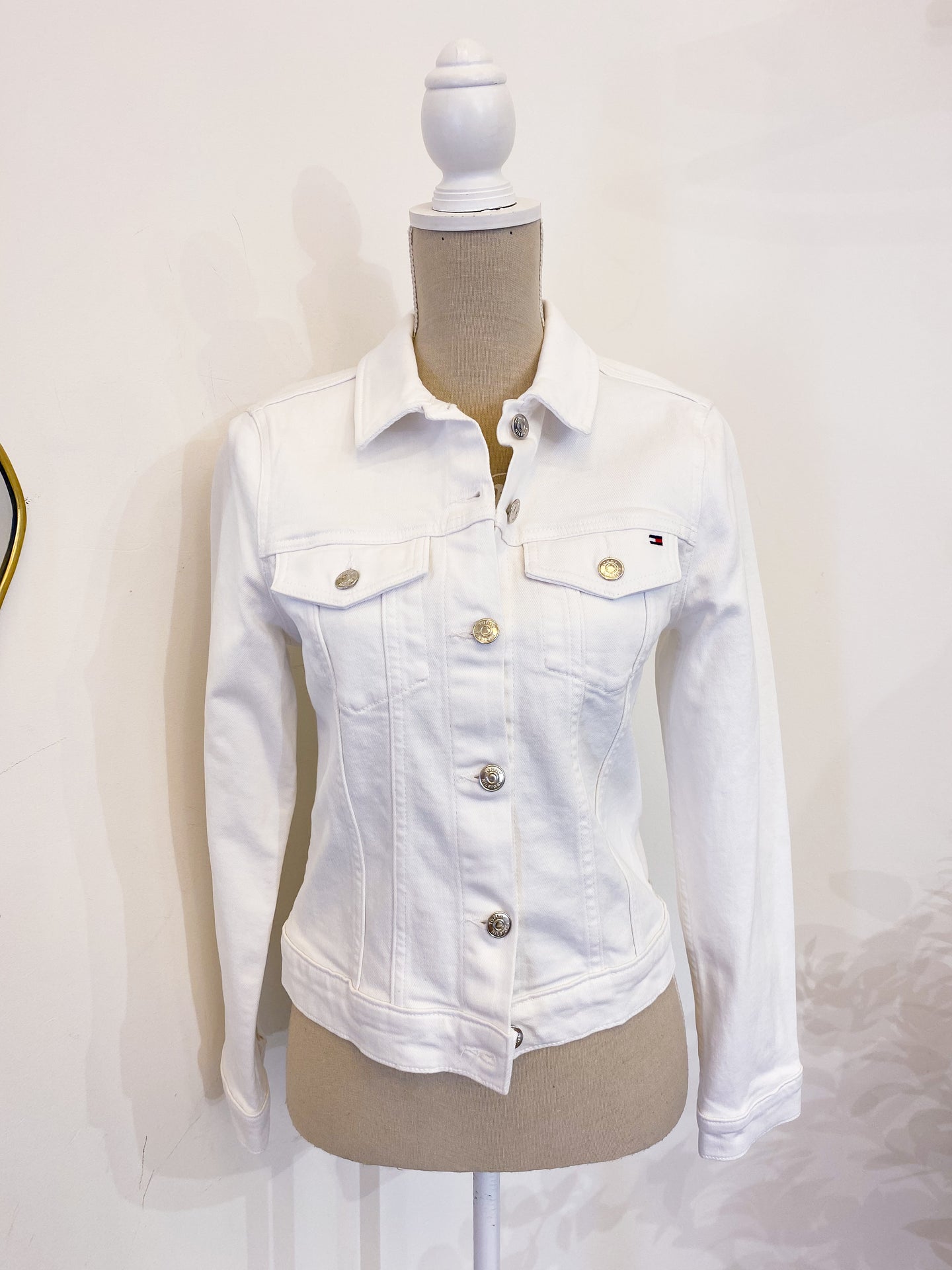 Giacca denim bianca - Taglia 38/40