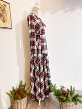Load image into Gallery viewer, Abito lungo tartan Dress Stewart - Taglia 40